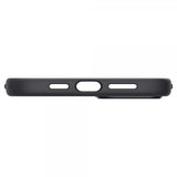 Spigen iPhone 14 Plus Skal Silicone Fit MagFit Svart