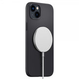Spigen iPhone 14 Plus Skal Silicone Fit MagFit Svart