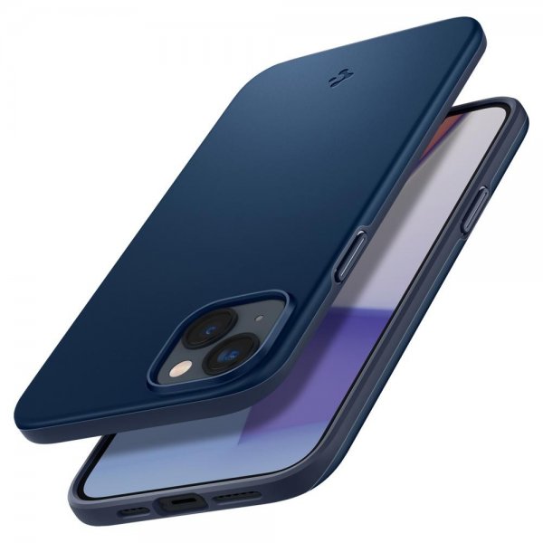 Spigen iPhone 14 Plus Skal Thin Fit Navy Blue