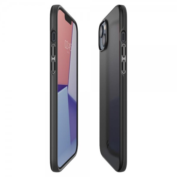 Spigen iPhone 14 Plus Skal Thin Fit Svart