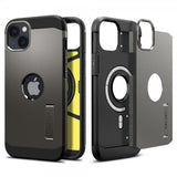Spigen iPhone 14 Plus Skal Tough Armor MagFit Gunmetal