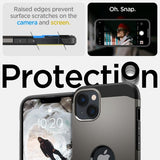 Spigen iPhone 14 Plus Skal Tough Armor MagFit Gunmetal