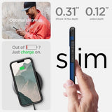 Spigen iPhone 14 Plus Skal Tough Armor MagFit Navy Blue