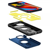 Spigen iPhone 14 Plus Skal Tough Armor MagFit Navy Blue