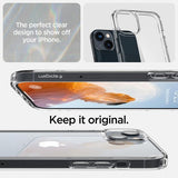Spigen iPhone 14 Plus Skal Ultra Hybrid Crystal Clear