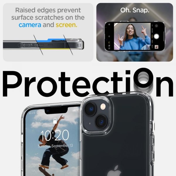 Spigen iPhone 14 Plus Skal Ultra Hybrid Frost Clear