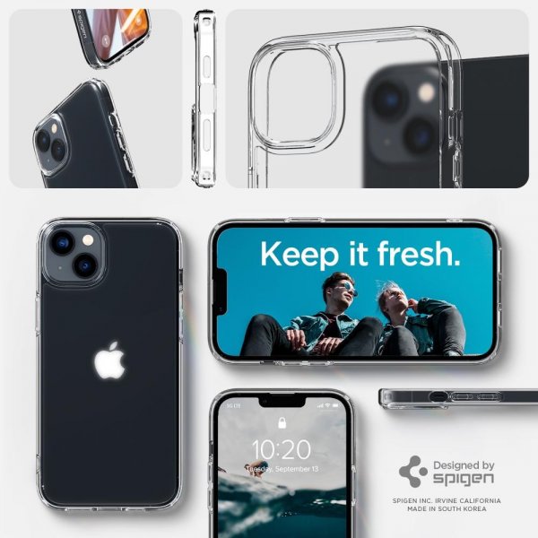 Spigen iPhone 14 Plus Skal Ultra Hybrid Frost Clear