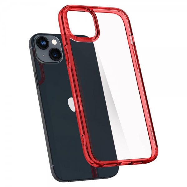 Spigen iPhone 14 Plus Skal Ultra Hybrid Red Crystal