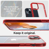 Spigen iPhone 14 Plus Skal Ultra Hybrid Red Crystal