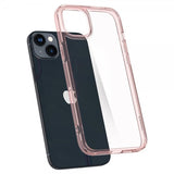 Spigen iPhone 14 Plus Skal Ultra Hybrid Rose Crystal