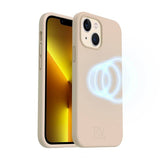 Rvelon iPhone 14 Skal Silikon MagSafe Beige