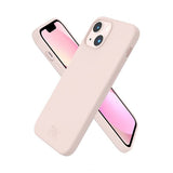 Rvelon iPhone 14 Skal Silikon Sandrosa