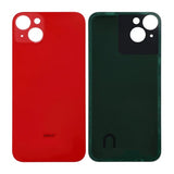 iPhone 14 Plus Baksida Glas med Självhäftande tejp - Röd