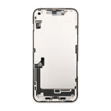 iPhone 14 Plus Baksida med Komplett Ram - Vit