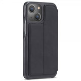 Lc.Imeeke iPhone 14 Plus Fodral Flip Svart