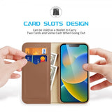 Dux Ducis iPhone 14 Plus Fodral Hivo Series Brun