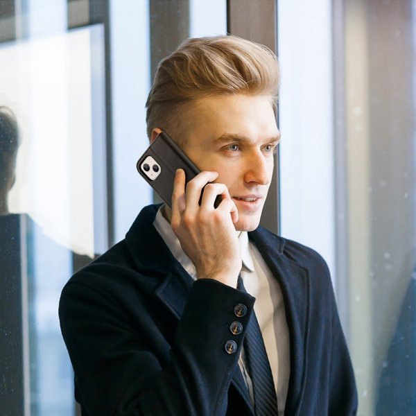 Dux Ducis iPhone 14 Plus Fodral Hivo Series Svart