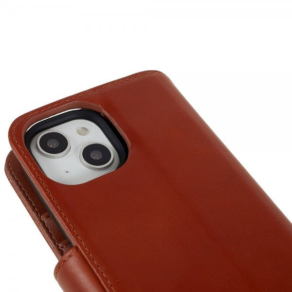 Nordic Covers iPhone 14 Plus Fodral MagLeather Maple Brown