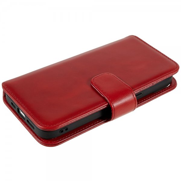 Nordic Covers iPhone 14 Plus Fodral MagLeather Poppy Red