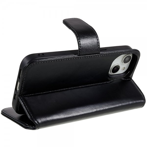 Nordic Covers iPhone 14 Plus Fodral MagLeather Raven Black