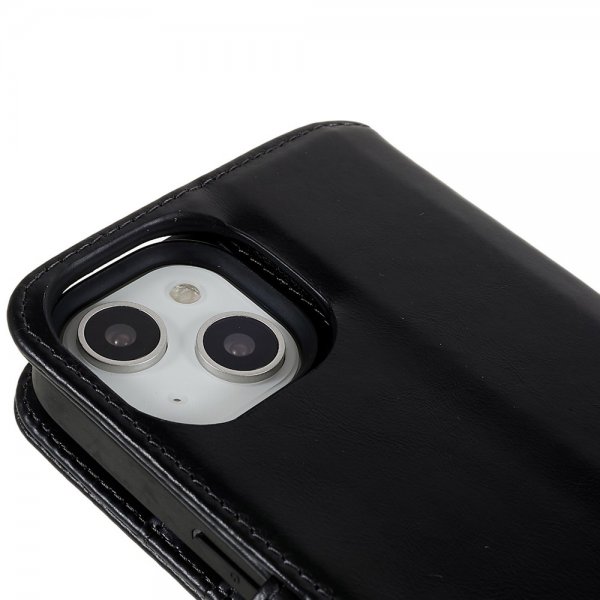 Nordic Covers iPhone 14 Plus Fodral MagLeather Raven Black