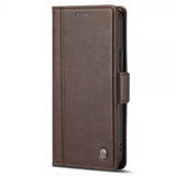 Lc.Imeeke iPhone 14 Plus Fodral med Kortfack Brun
