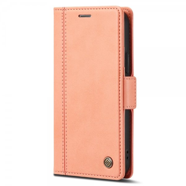Lc.Imeeke iPhone 14 Plus Fodral med Kortfack Rosa