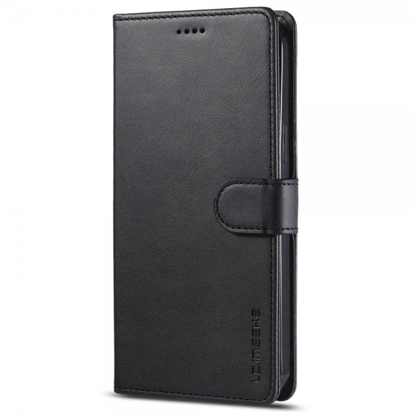 Lc.Imeeke iPhone 14 Plus Fodral med Kortfack Stativfunktion Svart