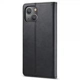 Lc.Imeeke iPhone 14 Plus Fodral med Kortfack Stativfunktion Svart
