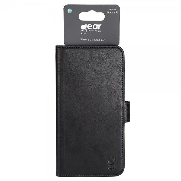 Gear iPhone 14 Plus Fodral med Kortfack Svart
