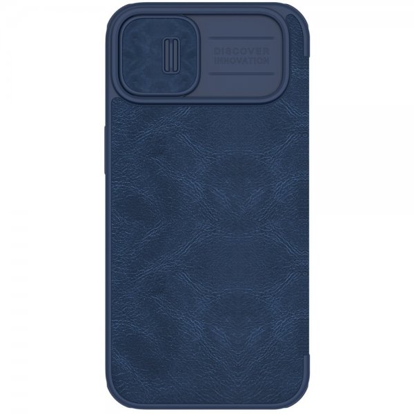 Nillkin iPhone 14 Plus Fodral Qin Pro Series Blå