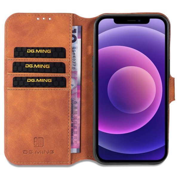 Dg.Ming iPhone 14 Plus Fodral Retro Brun