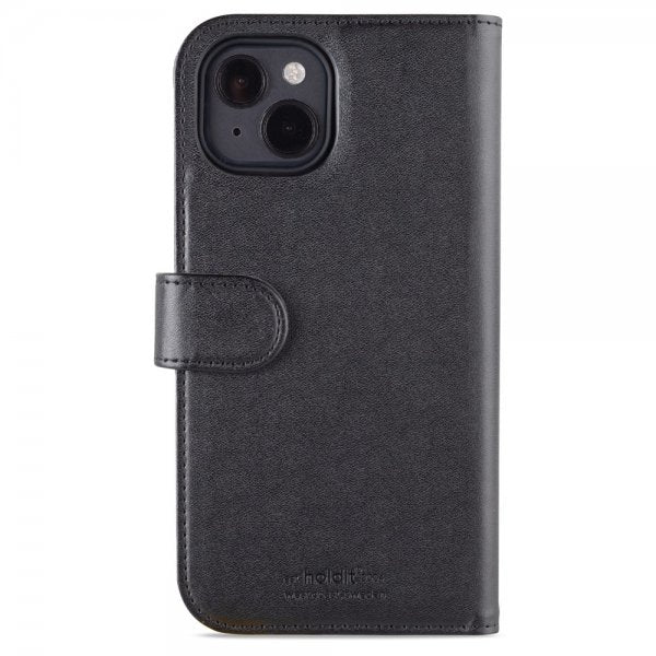 holdit iPhone 14 Plus Fodral Wallet Case Magnet Svart