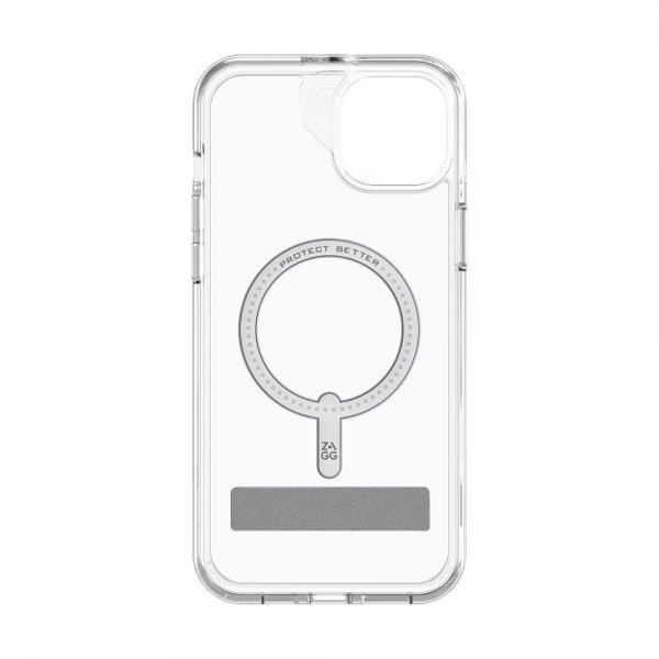 ZAGG iPhone 14 Plus/iPhone 15 Plus Skal Crystal Palace Snap Kickstand Clear