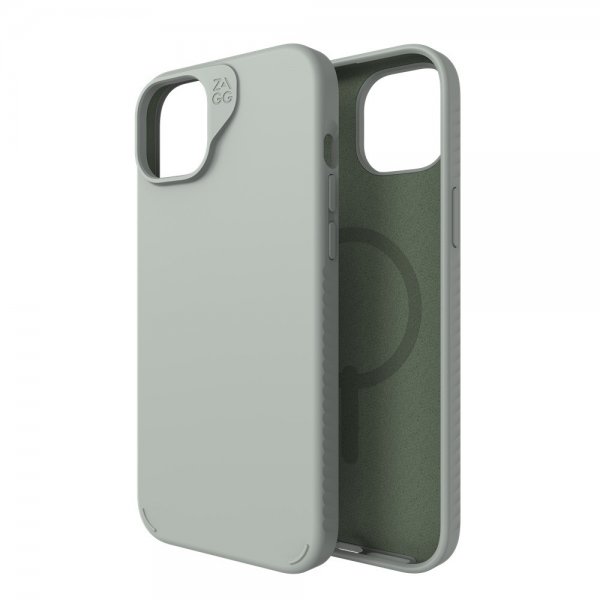 ZAGG iPhone 14 Plus/iPhone 15 Plus Skal Manhattan Snap Sage