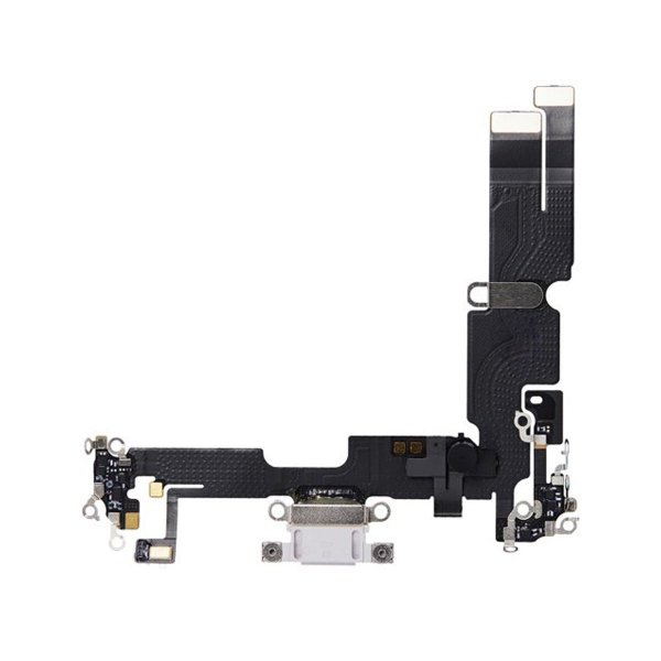 iPhone 14 Plus Laddkontakt med Flexkabel Original - Lila