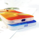 iPhone 14 Plus Skal Mönster Abstrakt Orange