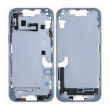 iPhone 14 Plus Mittenram med smådelar OEM - Blå