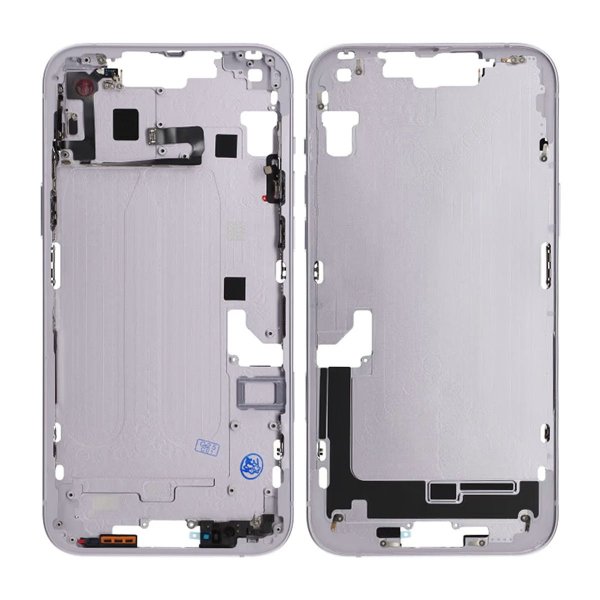 iPhone 14 Plus Mittenram med smådelar OEM - Lila