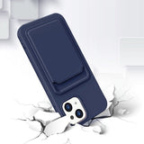 iPhone 14 Plus Skal Korthållare Blå