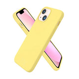 Rvelon iPhone 14 Plus Skal Silikon Gul