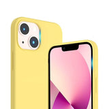 Rvelon iPhone 14 Plus Skal Silikon Gul