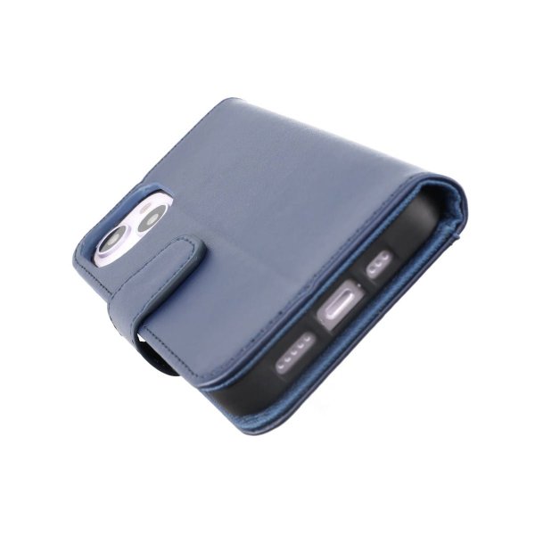 Rvelon iPhone 14 Plus Fodral Utfällbart Kortfack Blå