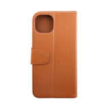 Rvelon iPhone 14 Plus Fodral Utfällbart Kortfack Brun