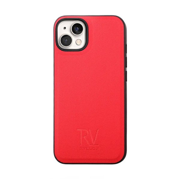 Rvelon iPhone 14 Plus Fodral Magnetiskt Avtagbart Skal Röd