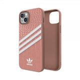 Adidas iPhone 14 Plus Skal 3 Stripes Snap Case Alligator Pink