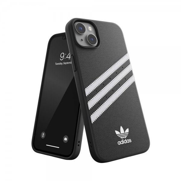Adidas iPhone 14 Plus Skal 3 Stripes Snap Case Svart Vit