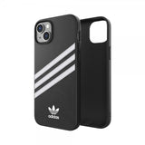 Adidas iPhone 14 Plus Skal 3 Stripes Snap Case Svart Vit