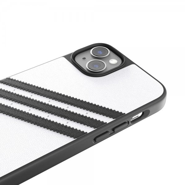 Adidas iPhone 14 Plus Skal 3 Stripes Snap Case Vit Svart