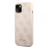 Guess iPhone 14 Plus Skal 4G Logo Rosa